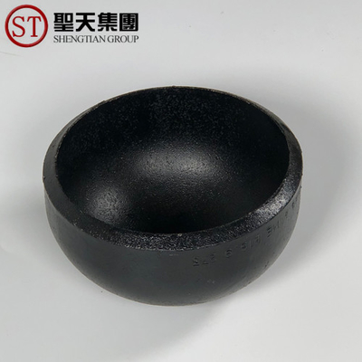 継ぎ目が無い3mmの炭素鋼の管の帽子Sch5sは表面をピクルスにした
