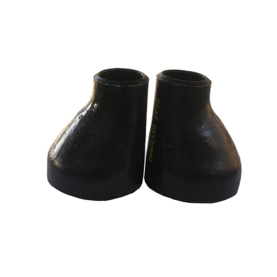 ASTM A234 WPC 軽鋼減量器 Sch80 黒色塗料